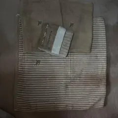 Burberry タオルセット 4点 ベージュ