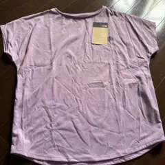 ノースフェイス　フレンチスリーブ　ロゴデザインTシャツ　新品　ピンク　Mサイズ