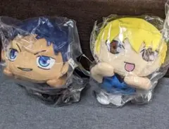 黒子のバスケ 黄瀬涼太 青峰大輝 寝そべりクッションミニ 寝っころりん セット