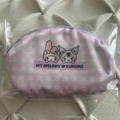 マイメロディ & クロミ サテン　ポーチ