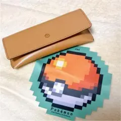JINS ポケモン限定モデル メガネケース&メガネ拭き 計2点