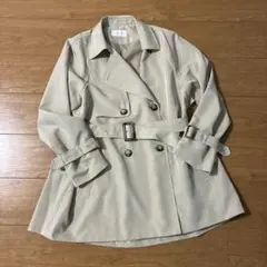 GLOBAL WORK エアかるミドルトレンチコート