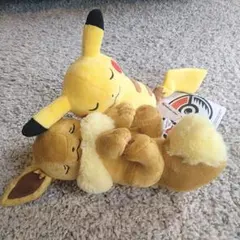 ピカチュウ ＆イーブイ ポケモンセンター ぬいぐるみ 【新品 タグ付き】