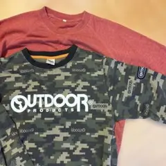 【２枚セット】トレーナー　OUTDOOR メンズM L