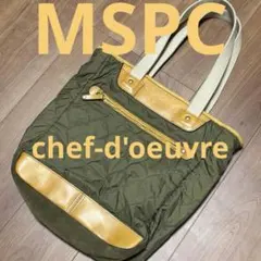 MSPC master-piece chef-d'oeuvre トートバッグ