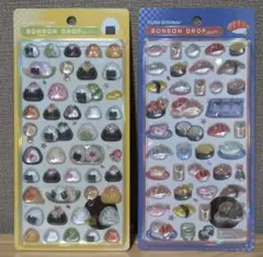 正規品⭐️お寿司　おにぎり⭐️ボンボンドロップシール　和柄⭐️2枚セット