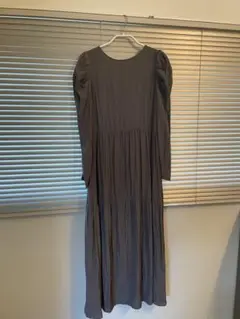 ロペピクニック/ROPE/ワンピース/36/S相当/マキシ/アッシュグレー/美品