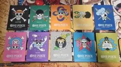 海賊旗スリーブ 麦わらの一味 コンプリート 各種一枚 計10枚セット 金ドン