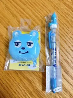 【新品・未開封】あべのべあボールペンとマスコットバッジセット