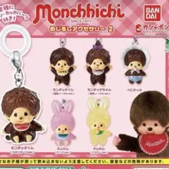 モンチッチ　めじるしアクセサリー２　コンプセット