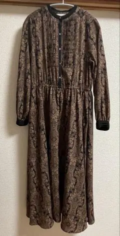 URBAN RESEARCH 長袖マキシワンピース