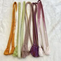 美品　帯締め　金　銀　金糸　想美　着物　帯　帯飾り　帯留め　正絹