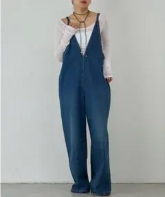 PEAS デニムサロペット gallardagalanteのサムネイル