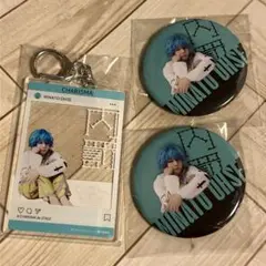 カリスマ カリdeステ くじ アクキー 缶バッジ 大瀬