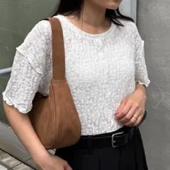 レース半袖Tシャツのサムネイル