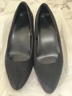 【新品】黒パンプス 23.5cm 就活 リクルート　フォーマル ヒール 靴