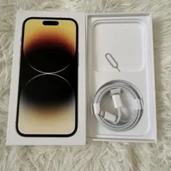 iPhone14Pro箱のみ 充電器 Apple lightningケーブル