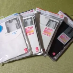 UNIQLO AIRism & HEATTECH シャツ 160