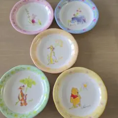 【新品】くまのプーさん プレート 5枚セットのサムネイル