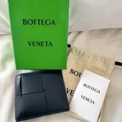新品✨BOTTEGAVENETA 二つ折り札入れ ラム 財布　メンズ　ボッテガ