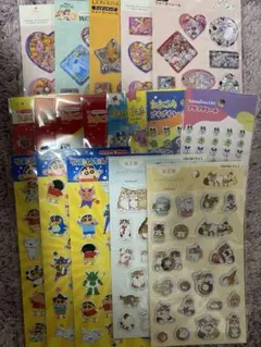 セリア　シールまとめ売り