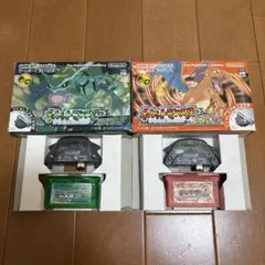 ポケットモンスター エメラルド&ファイアレッド 箱付き