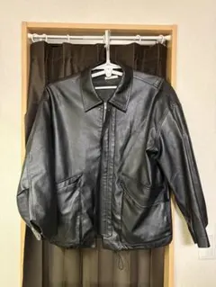 WYM LIDNM レザージャケット ブラック Mサイズ シングルライダース風