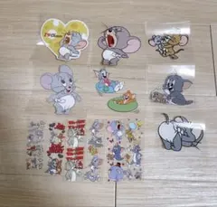 トムとジェリー ペンラ ハーフ カプラ　防水シール　ステッカー　まとめ売り