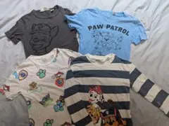 パウ・パトロール Tシャツ 4枚セット
