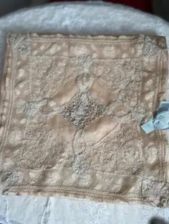 アンティークリシュリュー刺繍 フィレレース アダムとイブ