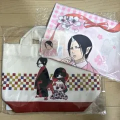 まるくじ くじメイト 鬼灯の冷徹 ビジュアルクロス&ランチトート 鬼灯