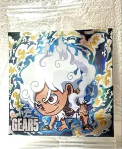 ワンピース大海賊シールウエハース　ニカ　ルフィ　SGR