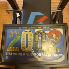 2002  ワールドカップ　日本大会記念　ピンバッジ　額