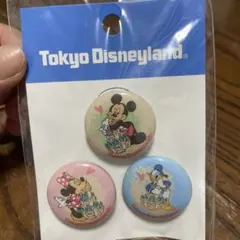 東京ディズニーランド ピンバッジ 3個セット