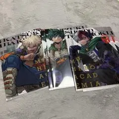 6장 세트 히로아카 最強ジャンプ クリアファイル 十傑
