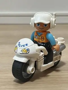 レゴ　LEGO デュプロ　duplo 　警察　オートバイ　バイク