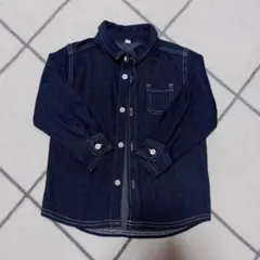デニム風シャツ 95サイズ
