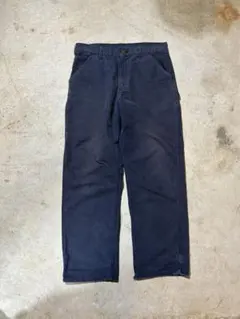 グッドエイジング 00s カーハート ネイビーワークパンツ w34