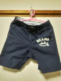 BEAMS mini ネイビー 半ズボン 100