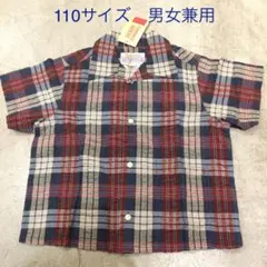 DENIM DUNGAREE（デニムダンガリー）半袖チェックシャツ男女兼用