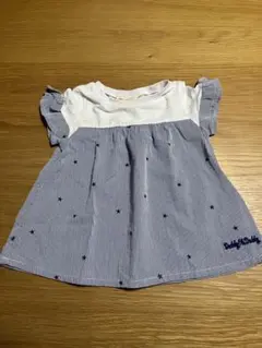 DADDY OH DADDY(ダディオダディ) 星刺繍 ワンピース　Tシャツ