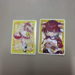 カレーメシ ホロライブ コラボ ステッカー 2種セット