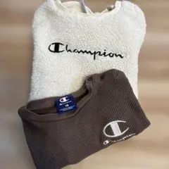Champion フリースロンパース 70サイズ 2点セット