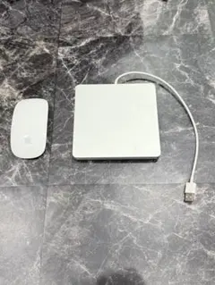【純正品】Apple USB SuperDrive 外付けドライブ おまけマウス