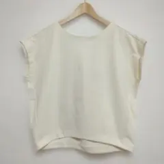 ☆【未使用　定価税込7150円】バックリボンカットソー