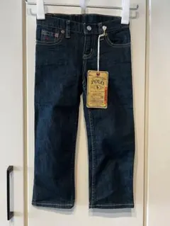SALE！　ポロ　デニムパンツ　3/3 Tセンチ　インディゴ　キッズ