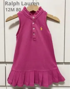 73)Ralph Lauren♡ノースリーブワンピース♡12M80cm