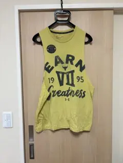 Under Armour イエロー タンクトップ LG project rock