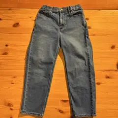 UNIQLO デニムブルー ストレートパンツ 130cm