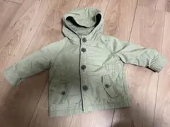 babyGAP モスグリーン フード付きジャケット 90cm